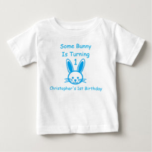 T-shirt Pour Bébé Un Lapin Tournera Un T-shirt Bébé Anniversaire
