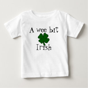 T-shirt Pour Bébé Un petit peu Irlandais