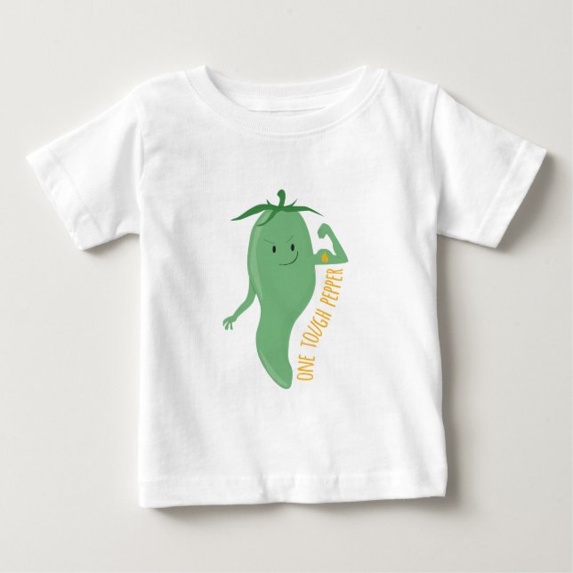 T-shirt Pour Bébé Un poivre dur (Devant)