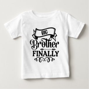 T-shirt Pour Bébé Un poster pour Big Brother enfin.
