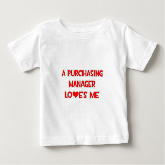 T-shirt Pour Bébé Un Responsable Des Achats M'Aime