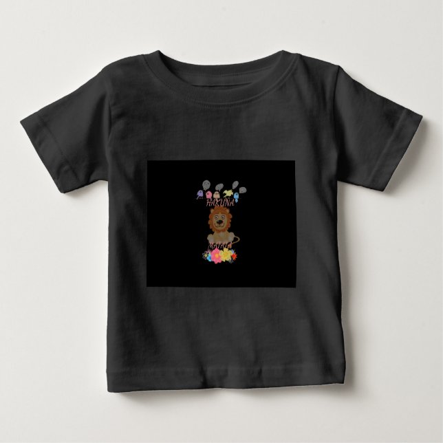 T-shirt Pour Bébé Un royaume pacifique : le moment pacifique d'un li (Devant)