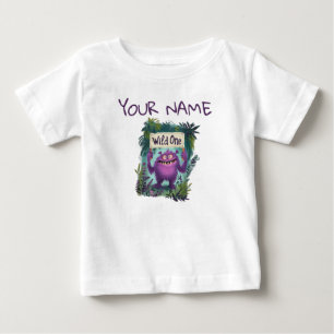 T-shirt Pour Bébé Un sauvage