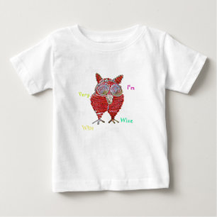 T-shirt Pour Bébé Un t-shirt bébé chouette sage