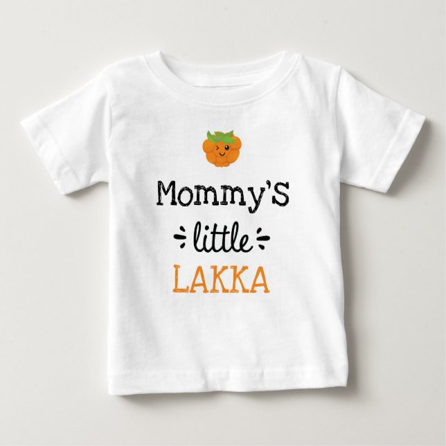 T-shirt Pour Bébé [Un texte quelconque] Little Lakka (Devant)