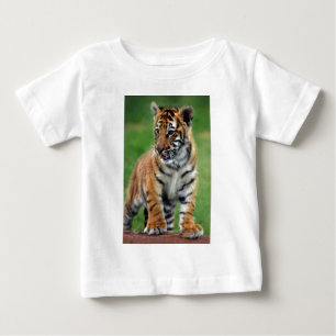 T-shirt Pour Bébé Un tigre de bébé mignon