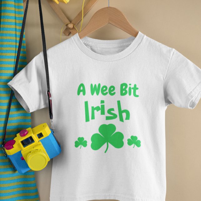 T-shirt Pour Bébé Un Weit Un Peu Irlandais (Créateur téléchargé)