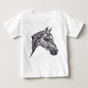 T-shirt Pour Bébé Une beauté équine