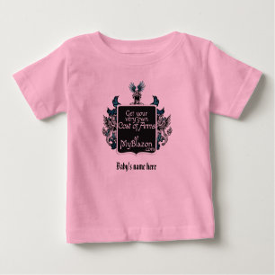 T-shirt Pour Bébé Une chemise avec votre propre blason