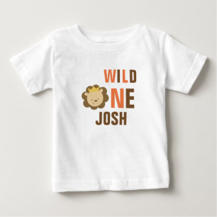 T-shirt Pour Bébé Une chemise personnalisée sauvage