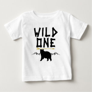 T-shirt Pour Bébé Une chemise sauvage d'anniversaire de flèche