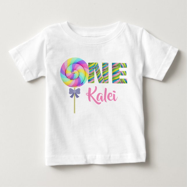 T-shirt Pour Bébé Une coutume de lucette (Devant)