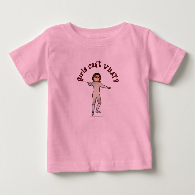 T-shirt Pour Bébé Une Femme Lumière (Devant)
