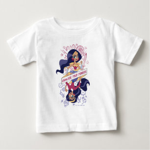 T-shirt Pour Bébé Une Femme Merveilleuse Démasque Vos Pouvoirs