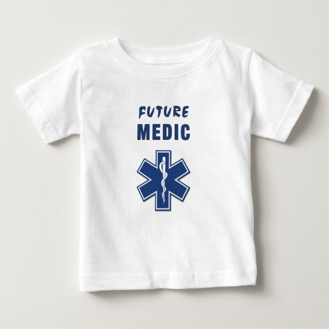 T-shirt Pour Bébé Une future médaille (Devant)