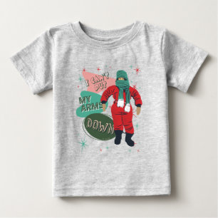 T-shirt Pour Bébé Une histoire de Noël - Je ne peux pas mettre mes b