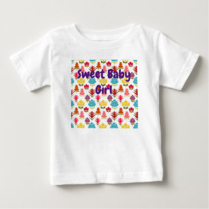 T-shirt Pour Bébé Une pléthore de fleurs