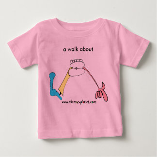 T-shirt Pour Bébé une promenade à