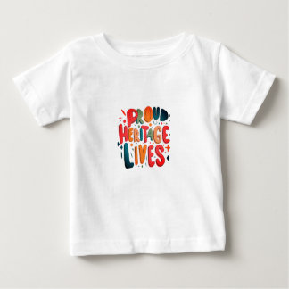 T-shirt Pour Bébé Une vie patrimoniale fière