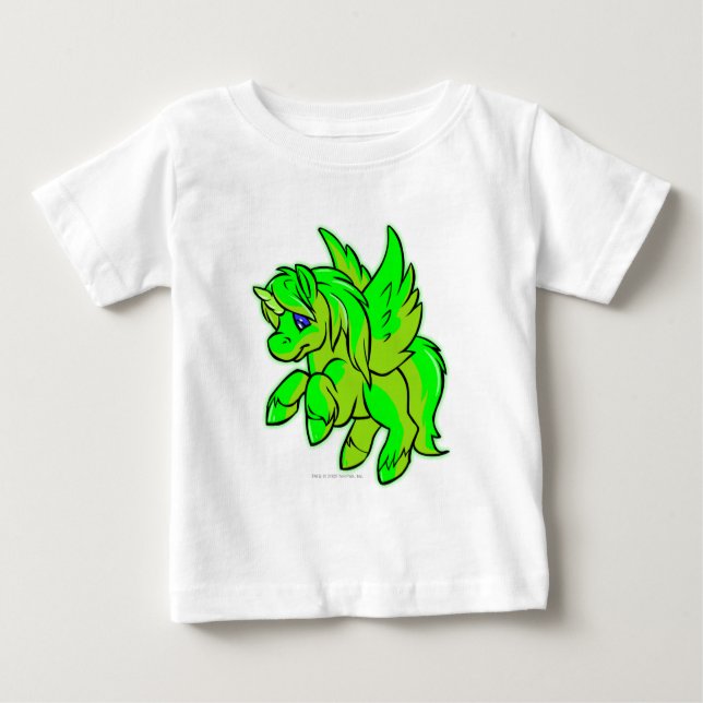 T-shirt Pour Bébé Uni Glowing (Devant)