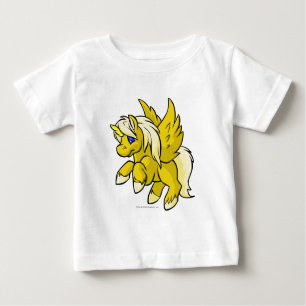 T-shirt Pour Bébé Uni jaune
