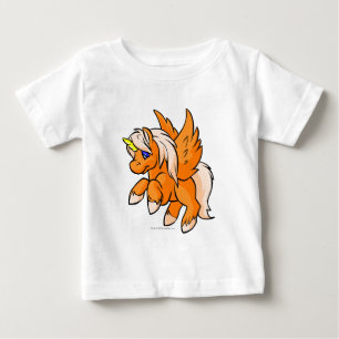 T-shirt Pour Bébé Uni orange