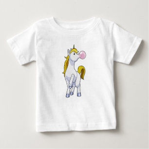 T-shirt Pour Bébé Unicorn