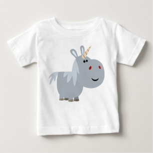 T-Shirt pour bébé Unicorn Cartoon Inscrutable