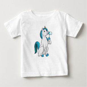 T-shirt Pour Bébé Unicorne avec bulles de savon