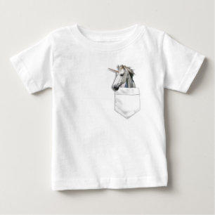 T-shirt Pour Bébé Unicorne dans votre poche