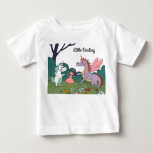 T-shirt Pour Bébé Unicorne magique
