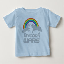 Unicorns Guerres avec arc-en-ciel