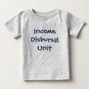 T-shirt Pour Bébé Unité de Disbursal de revenu