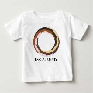 T-shirt Pour Bébé Unité raciale Baby one Piece