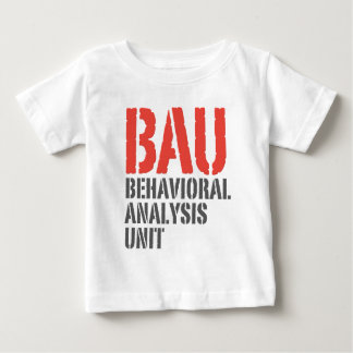T-shirt Pour Bébé Unités d'analyse comportementale de BAU