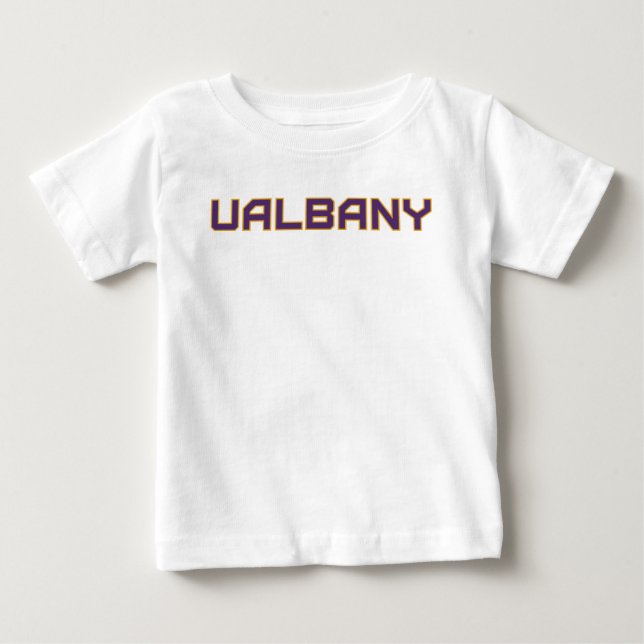 T-shirt Pour Bébé Université de Albany Wordmark (Devant)