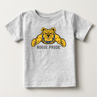 T-shirt Pour Bébé Université d'État A&T de Caroline du Nord | Bulldo