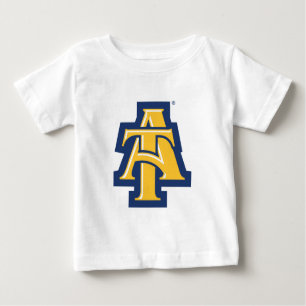 T-shirt Pour Bébé Université d'État A&T de Caroline du Nord Un log