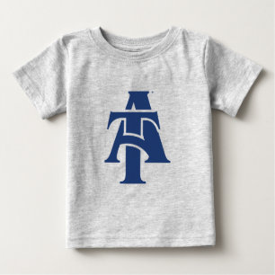 T-shirt Pour Bébé Université d'État A&T de Caroline du Nord Un log