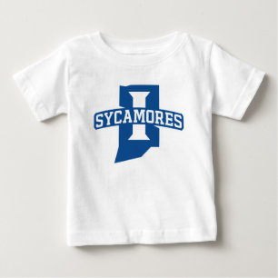 T-shirt Pour Bébé Université d'État d'Indiana Sycamores