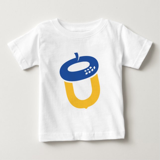 T-shirt Pour Bébé Université Oakwood (Devant)