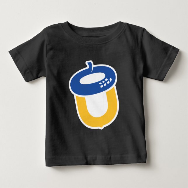 T-shirt Pour Bébé Université Oakwood (Devant)