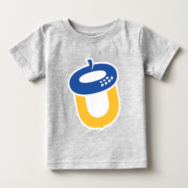 T-shirt Pour Bébé Université Oakwood (Devant)