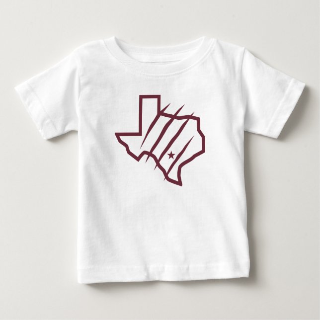 T-shirt Pour Bébé Université Texas A&M de San Antonio | Logo d'état  (Devant)