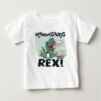 T-shirt Pour Bébé URNameOSURUS Rex par Mudge Studios