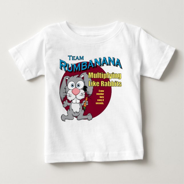 T-shirt Pour Bébé Usage de bébé de Rumbanana (Devant)