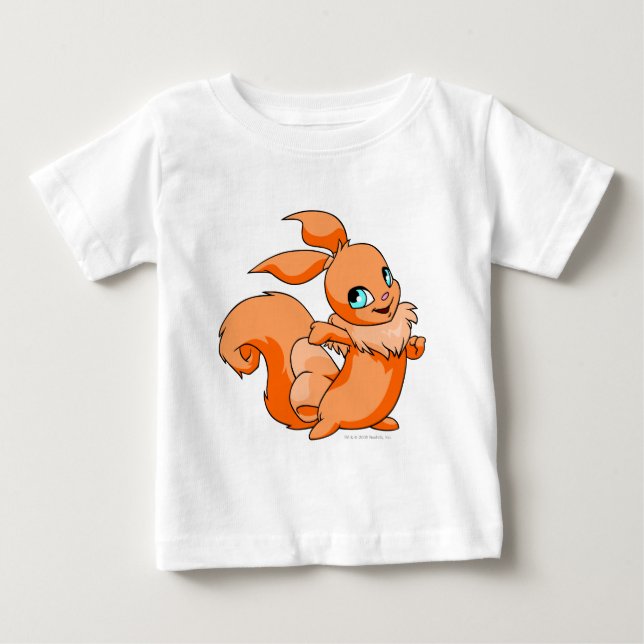 T-shirt Pour Bébé Usul Orange (Devant)