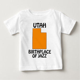 T-shirt Pour Bébé Utah - Berceau du Jazz