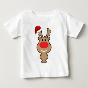 T-shirt Pour Bébé Vacances de Noël drôle père Noël