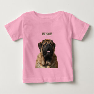 T-shirt Pour Bébé Vacances Mastiff Mastiff Anglais
